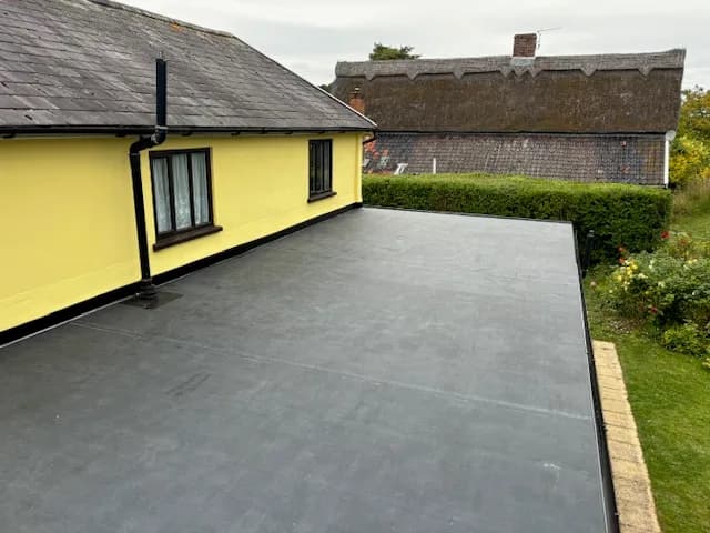 Roof repair and recover.